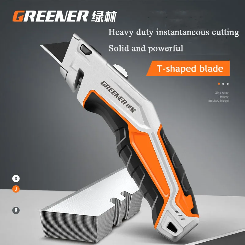 Greener MultiFunction Folding Utility Knife Portable Pocket Knife Electrician Box Cutter With 3pcs Blades Paper DIY Hand Tools
Greener MultiFunction Folding Utility Knife Portable Pocket Knife Electrician Box Cutter With 3pcs Blades Paper DIY Hand Tools