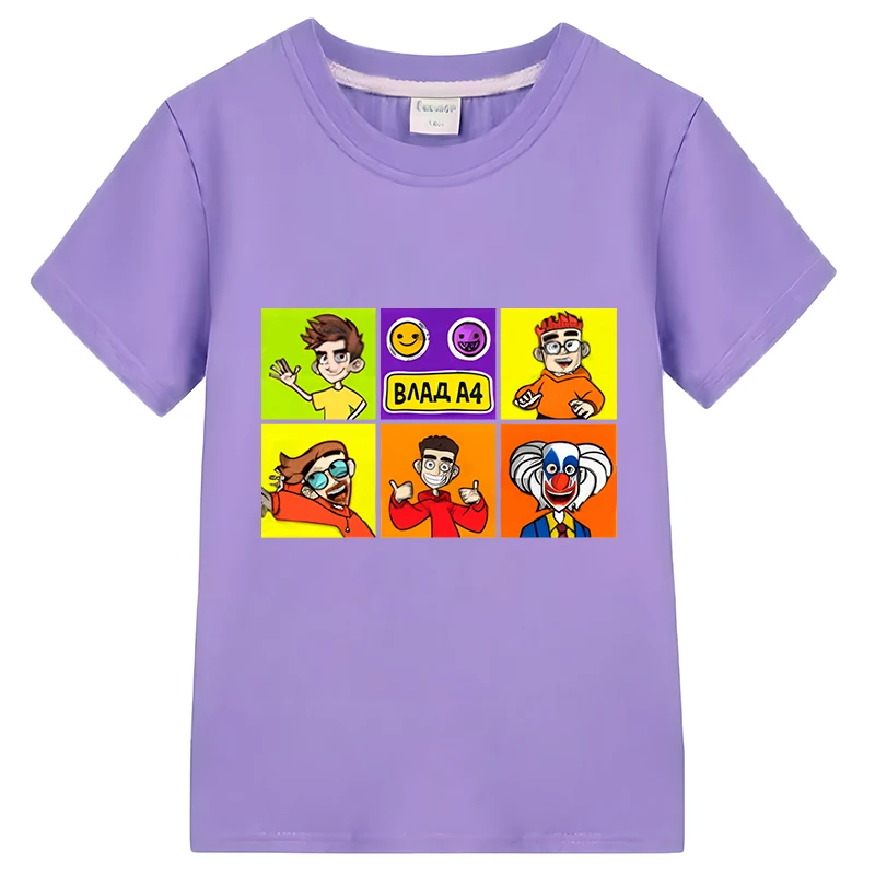 A4 Merch t shirt for kids boy 10 years A4 Vlad Short Sleeve 100%Cotton Tops girls clothes y2k Children clothing Anime T-shirt
A4 Merch t shirt for kids boy 10 years A4 Vlad Short Sleeve 100%Cotton Tops girls clothes y2k Children clothing Anime T-shirt
