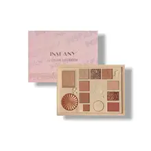 Lezyan New Product Noble Lace Book Edge Relief Oil Painting 12 Color Eyeshadow Disc Matte Blush Professional Makeup Palette
Lezyan New Product Noble Lace Book Edge Relief Oil Painting 12 Color Eyeshadow Disc Matte Blush Professional Makeup Palette