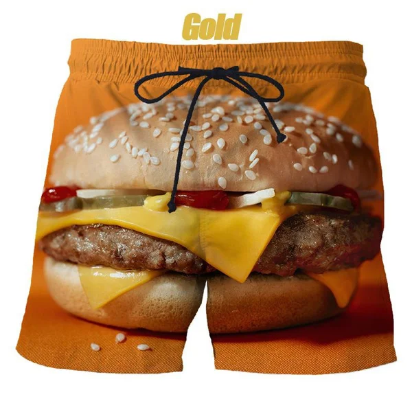 Unisex Casual Hamburger 3d Print Shorts Fun Food Casual Shorts Summer Beach Shorts
Unisex Casual Hamburger 3d Print Shorts Fun Food Casual Shorts Summer Beach Shorts