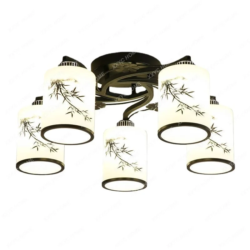 New Chinese-Style Chandelier Lamp in the Living Room Bedroom Main Light Dining-Room Lamp
New Chinese-Style Chandelier Lamp in the Living Room Bedroom Main Light Dining-Room Lamp