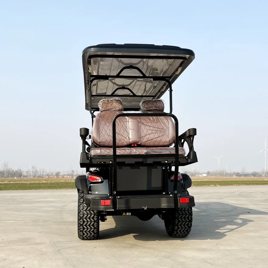 

2024 China Off Road Street Legal 48V 60V 72V Lithium Battery Karts Car Buggy 2 4 6 8 Seater Electric Golf Cart Adult Golf Buggy