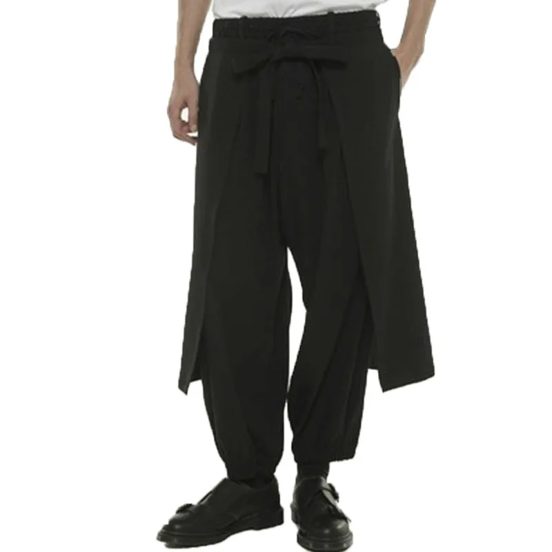 Men's Black Trousers Casual Double Layer Fashion Winter New Men's Nine Point Pants Loose Skirt Pants And Casual Pants Men's
Men's Black Trousers Casual Double Layer Fashion Winter New Men's Nine Point Pants Loose Skirt Pants And Casual Pants Men's