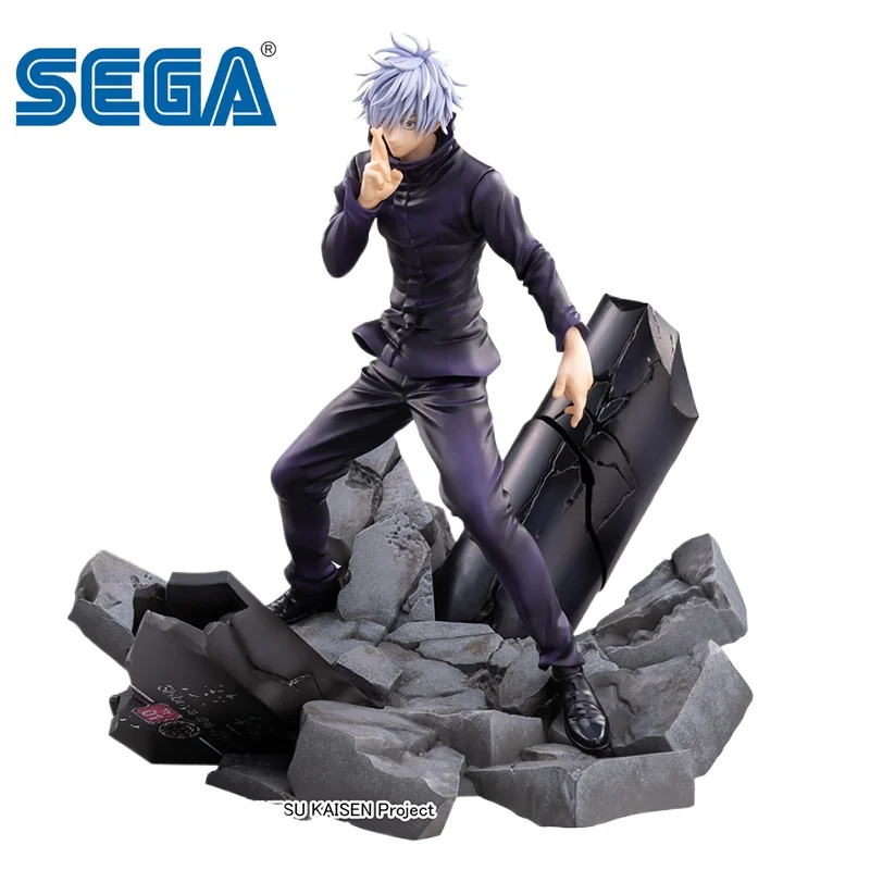 SEGA оригинальный FZ юютсу Kaisen II Satoru Gojo неограниченный Void Ver. Аниме фигурки героев из ПВХ, 21 см, игрушки для мальчиков и девочек, подарок для детей 
SEGA оригинальный FZ юютсу Kaisen II Satoru Gojo неограниченный Void Ver. Аниме фигурки героев из ПВХ, 21 см, игрушки для мальчиков и девочек, подарок для детей