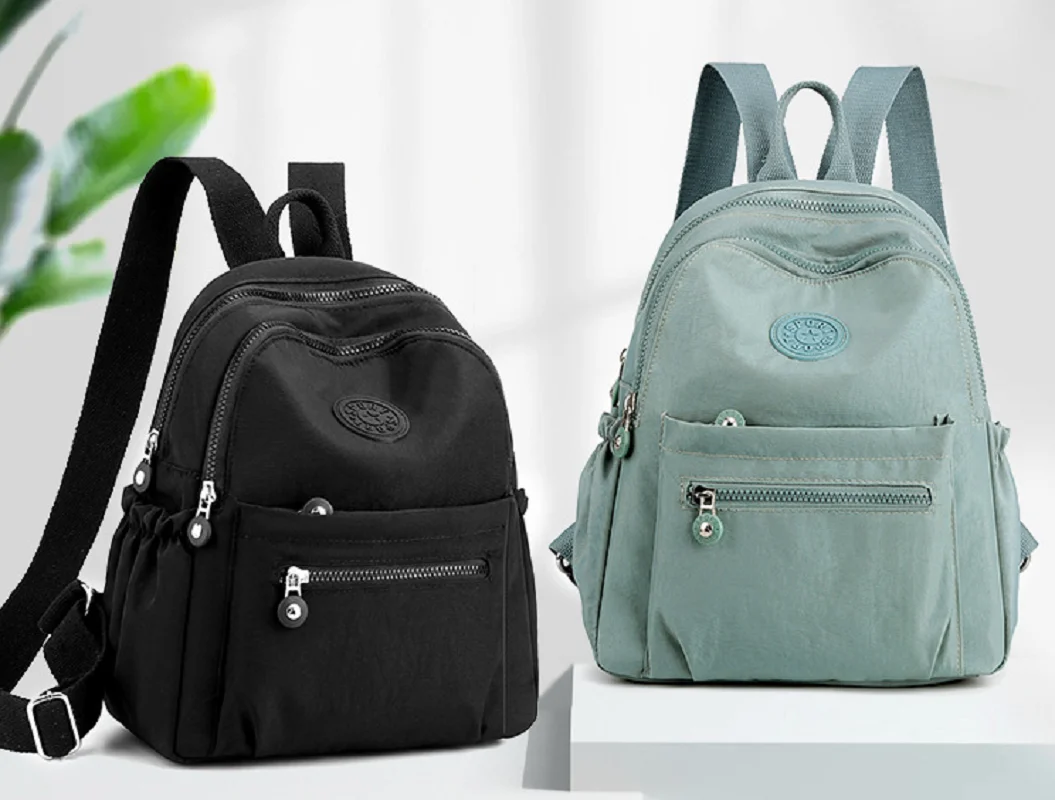 New Women Brand Designer Waterproof Nylon Backpack High Capacity School Bag Zipper Shoulder Bags Ladies Casual Travel Backpacks
New Women Brand Designer Waterproof Nylon Backpack High Capacity School Bag Zipper Shoulder Bags Ladies Casual Travel Backpacks