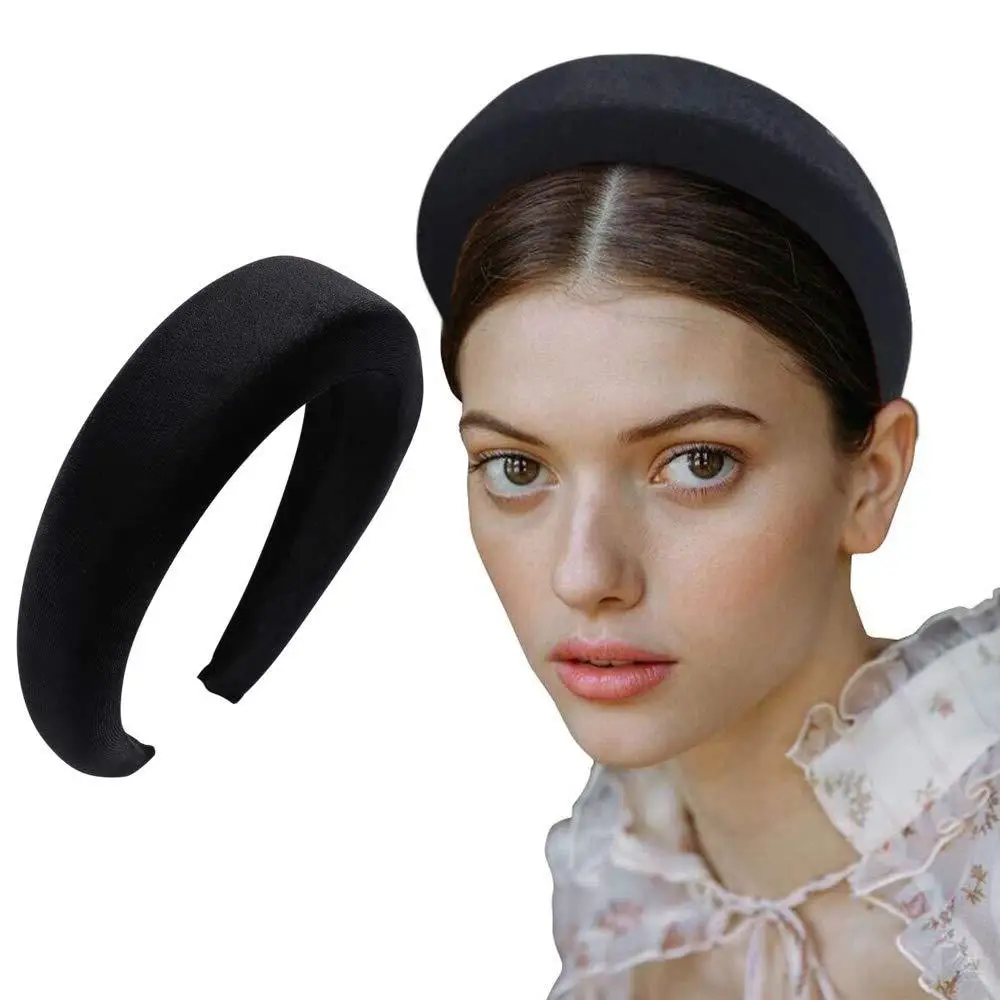 Non-slip Flannel Head Hoop Velvet Padded Headbands Thicken Sponge Hair Hoop Solid Color Wide Hairbands Hair Accessories Vintage
Non-slip Flannel Head Hoop Velvet Padded Headbands Thicken Sponge Hair Hoop Solid Color Wide Hairbands Hair Accessories Vintage
