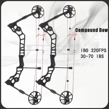IBO 320FPS Draw Weight Adjustable Right Handed Archery Hunting 30-70 lBS Compound Bow Sets Handle Limbs 6 Monthes Warranty
IBO 320FPS Draw Weight Adjustable Right Handed Archery Hunting 30-70 lBS Compound Bow Sets Handle Limbs 6 Monthes Warranty