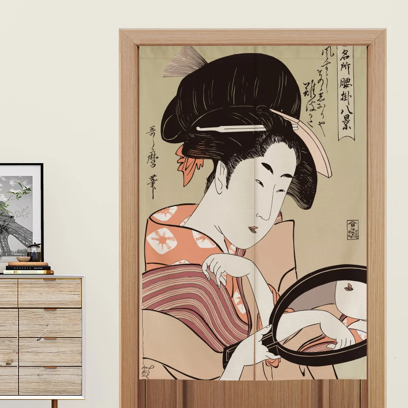 Японская кухня декоративная дверь занавеска кухня спальня перегородка занавеска ванная половина занавеска японская занавеска Норен