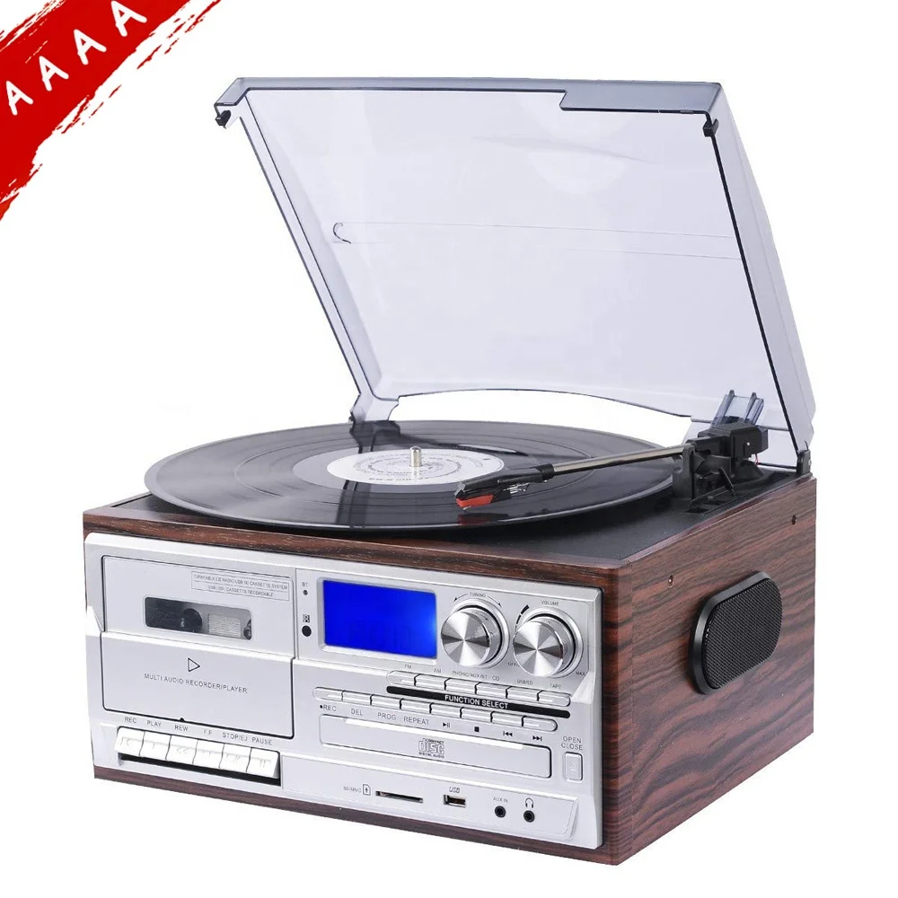 3 speed turntable player USB SD record FM AM radio AUX Input Vinyl Record player
3 speed turntable player USB SD record FM AM radio AUX Input Vinyl Record player