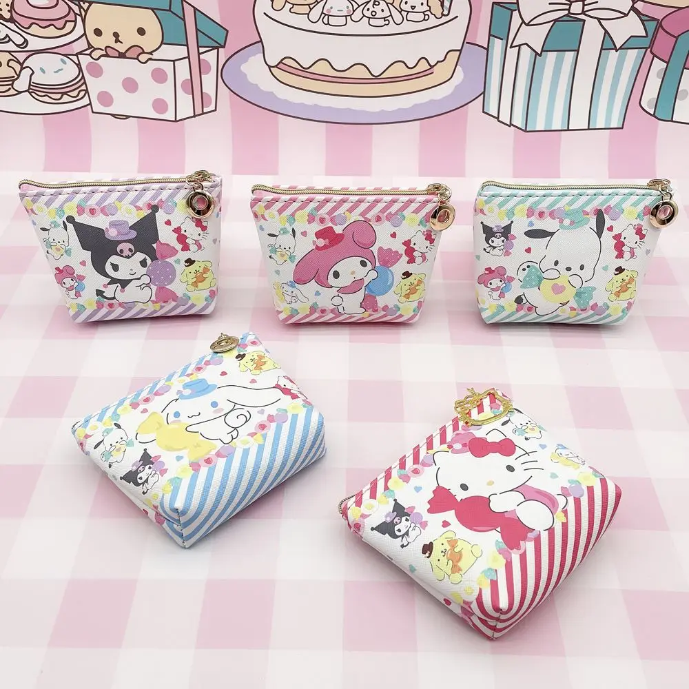 Kawaii Sanrio Kuromi Hello Kittys Y2K Cinnamoroll Coin Purse Cute Anime Cosmetics Jewelry Card Storage Bag Toys For Girls
Kawaii Sanrio Kuromi Hello Kittys Y2K Cinnamoroll Coin Purse Cute Anime Cosmetics Jewelry Card Storage Bag Toys For Girls