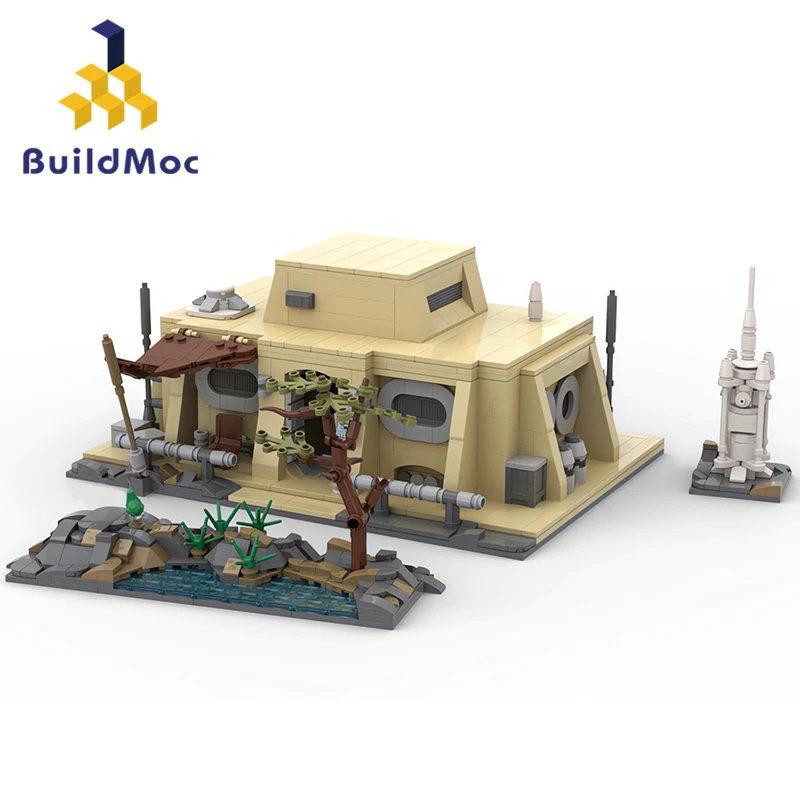 Buildmoc Space Wars Cabin Dined Village Djarin MOC Set Building Blocks Kits Toys for Children Kids Gifts Toy 1317PCS Bricks
Buildmoc Space Wars Cabin Dined Village Djarin MOC Set Building Blocks Kits Toys for Children Kids Gifts Toy 1317PCS Bricks