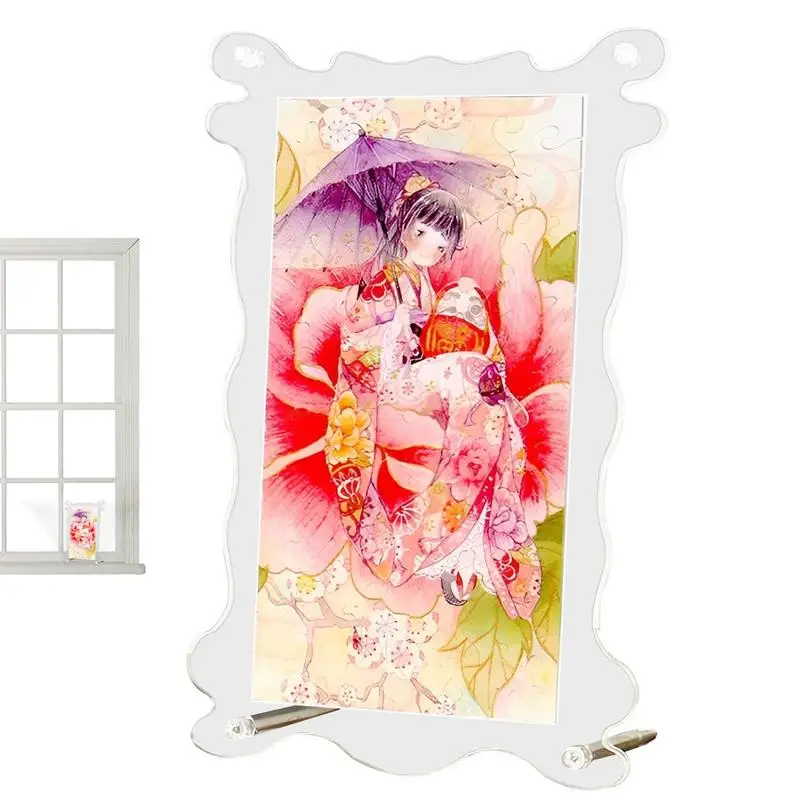 Acrylic Puzzle Ornament 2D Acrylic Puzzles For Home Decoration Painting Image Creative Puzzles Table Ornaments Flower Fairy
Acrylic Puzzle Ornament 2D Acrylic Puzzles For Home Decoration Painting Image Creative Puzzles Table Ornaments Flower Fairy