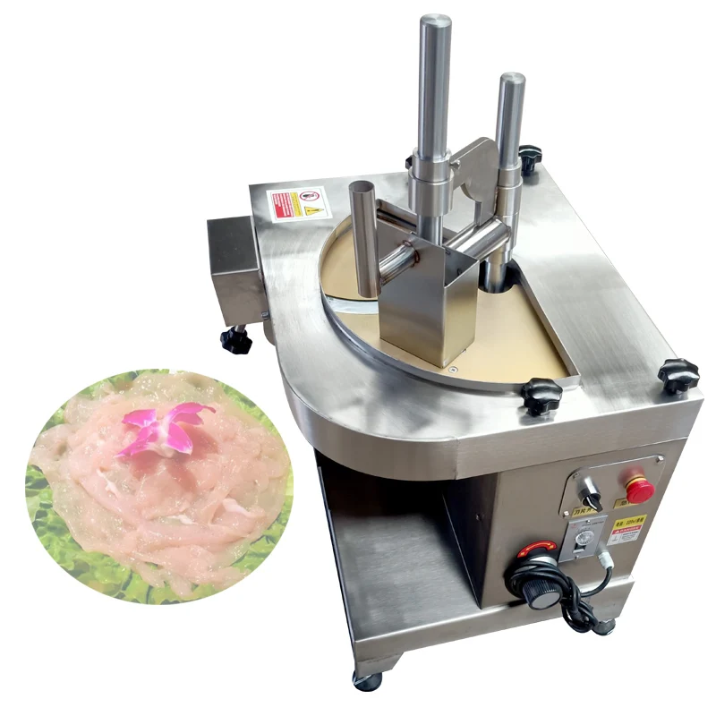 Automatic Fresh Meat Slicer Machine Stainless Steel Thickness Adjustable Electric Fresh Meat Cutting Machine Frozen Meat Slicer
Automatic Fresh Meat Slicer Machine Stainless Steel Thickness Adjustable Electric Fresh Meat Cutting Machine Frozen Meat Slicer