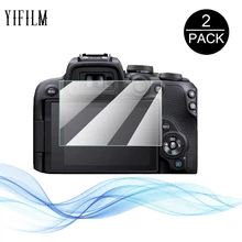 2Pcs HD Clear Glass Protective Film For Canon EOS R10 R7 Camera Anti-scratch Screen Protector For Canon EOS R7 Tempered Glass 2Pcs HD Clear Glass Protective Film For Canon EOS R10 R7 Camera Anti-scratch Screen Protector For Canon EOS R7 Tempered Glass