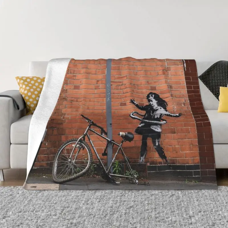 Banksy 3D Printed Blankets Breathable Soft Flannel Summer Graffiti Street Art Throw Blanket for Couch Outdoor Bed
Banksy 3D Printed Blankets Breathable Soft Flannel Summer Graffiti Street Art Throw Blanket for Couch Outdoor Bed
