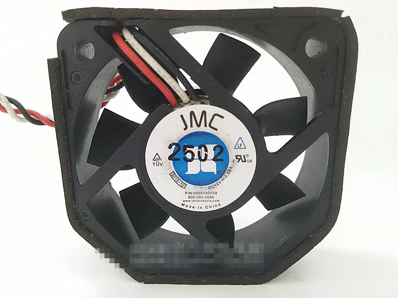 Freight free original JMC 5015-12 12V 0.08A 5CM 5015 3-wire silent cooling fan 05001A0038
Freight free original JMC 5015-12 12V 0.08A 5CM 5015 3-wire silent cooling fan 05001A0038
