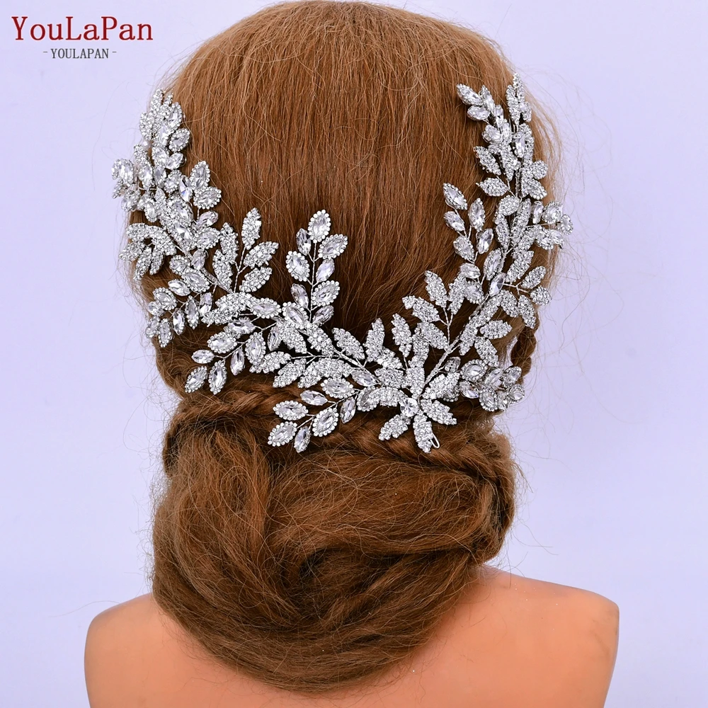 TOPQUEEN Wedding Headdress Bridal Hair Accessories Rhinestone Headpiece for Party Bride Headband Woman Head Piece Gift HP396
TOPQUEEN Wedding Headdress Bridal Hair Accessories Rhinestone Headpiece for Party Bride Headband Woman Head Piece Gift HP396