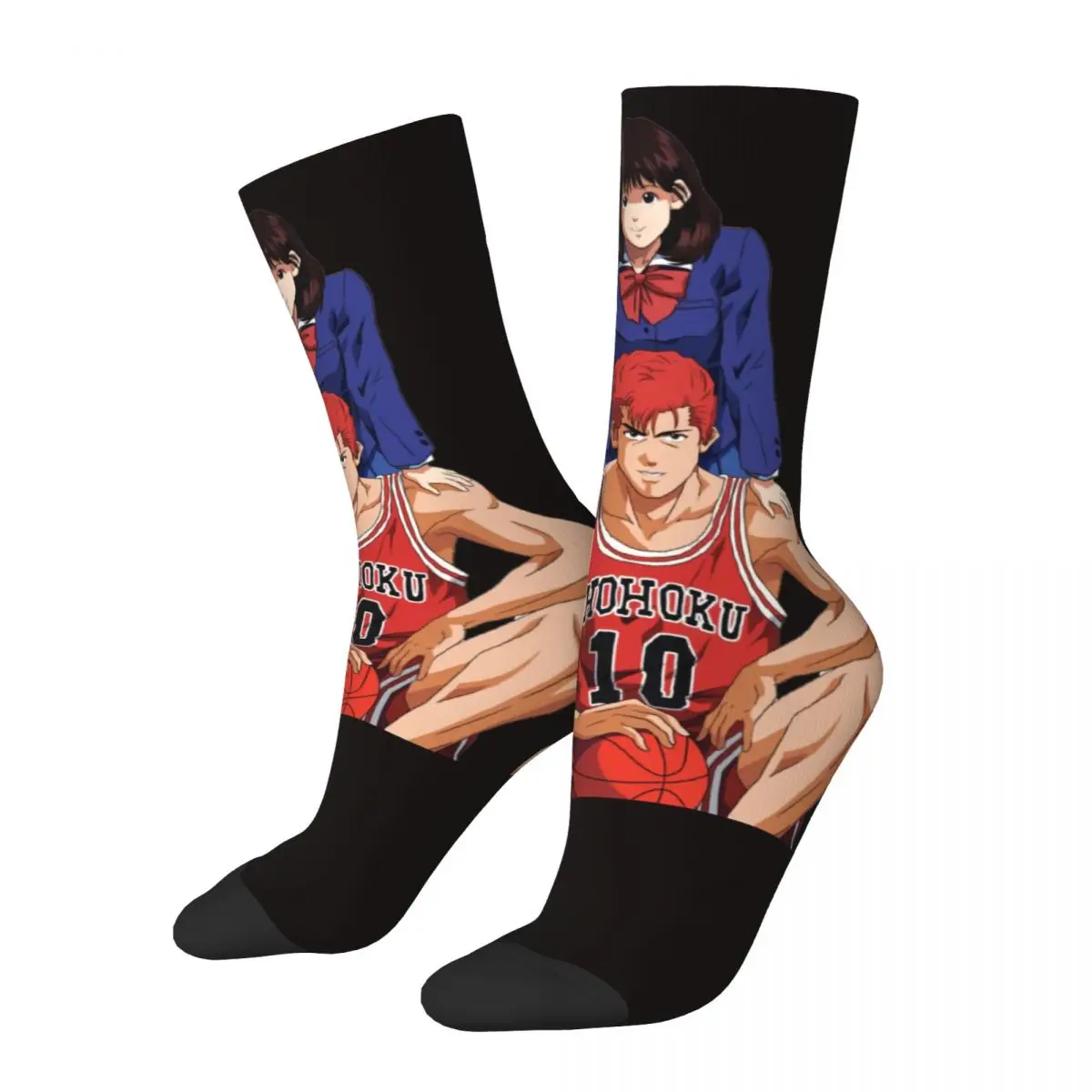 Slamdunk Cherry Blossom Path And Akagi Haruko Men Women Round neck Socks Outdoor Novelty Spring Summer Autumn Winter Stockings 1
Slamdunk Cherry Blossom Path And Akagi Haruko Men Women Round neck Socks Outdoor Novelty Spring Summer Autumn Winter Stockings 1