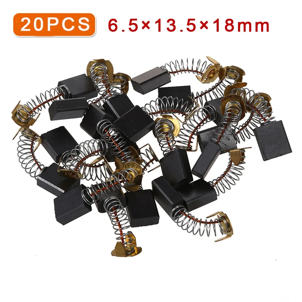 20 Pcs Carbon Brushes For CB-153 CB153 Drop Saw 6.5mm X 13.5mm X 18mm Abrasion Corrosion Resistance Workshop Equipment
20 Pcs Carbon Brushes For CB-153 CB153 Drop Saw 6.5mm X 13.5mm X 18mm Abrasion Corrosion Resistance Workshop Equipment
