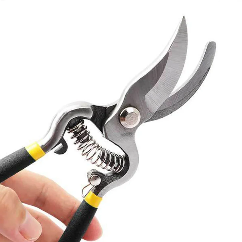 Garden Pruners 8 Inch Blade Pruning Shears Scissors for Bonsai Fruit Trees Flowers Branches Hand Tools Garden Pruner
Garden Pruners 8 Inch Blade Pruning Shears Scissors for Bonsai Fruit Trees Flowers Branches Hand Tools Garden Pruner