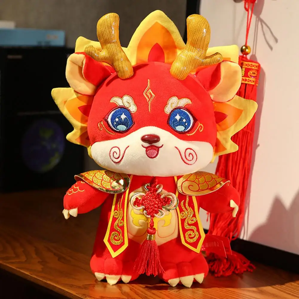 Year of 2024 Mascot 2024 Dragon Mascot Plush Doll Chinese New Year Zodiac Stuffed Ornament Luck Dragon Toys for Home Party
Year of 2024 Mascot 2024 Dragon Mascot Plush Doll Chinese New Year Zodiac Stuffed Ornament Luck Dragon Toys for Home Party