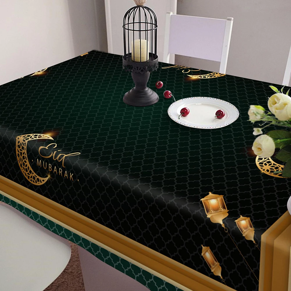 Islamic Ramadan Party Disposable Tablecloth Eid Mubarak Moon Star Waterproof Camping Mat Eid-ul-Fitr Party Dining Table Cover
Islamic Ramadan Party Disposable Tablecloth Eid Mubarak Moon Star Waterproof Camping Mat Eid-ul-Fitr Party Dining Table Cover