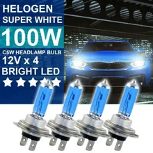 4PCS Car Headlights H7 100w Xenon Hid Super White Effect Look Headlight 6000k Lamps Light Bulbs 100W 12V
4PCS Car Headlights H7 100w Xenon Hid Super White Effect Look Headlight 6000k Lamps Light Bulbs 100W 12V