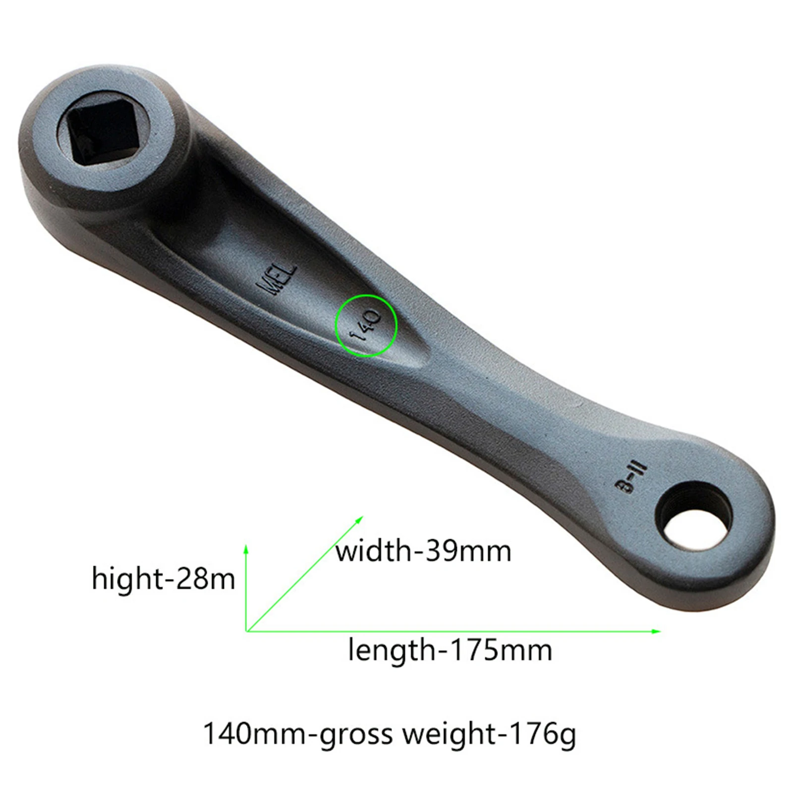 Durable Crank Leg Chainring Leg Professional Square Stroller Useful 2 Spindle Interface Aluminum Alloy Bicycle
Durable Crank Leg Chainring Leg Professional Square Stroller Useful 2 Spindle Interface Aluminum Alloy Bicycle