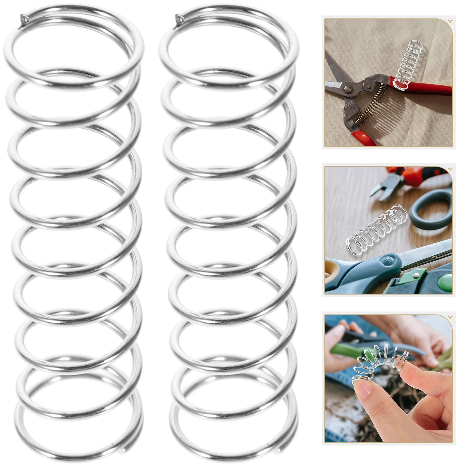 3 Pcs Spring Pruners Trimming Replacement Springs for Pruning Shears Parts Steel Garden Gardening 
3 Pcs Spring Pruners Trimming Replacement Springs for Pruning Shears Parts Steel Garden Gardening