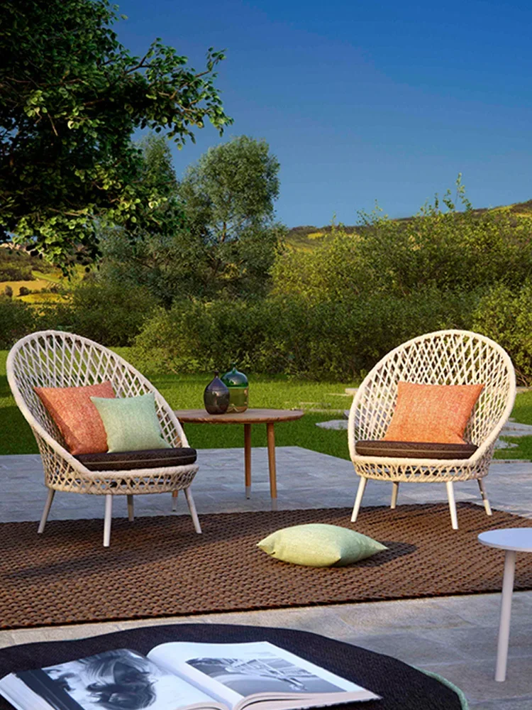 Three-Piece Set Nordic Light Luxury Leisure Garden Balcony Table and Chair Small Coffee Table
Three-Piece Set Nordic Light Luxury Leisure Garden Balcony Table and Chair Small Coffee Table
