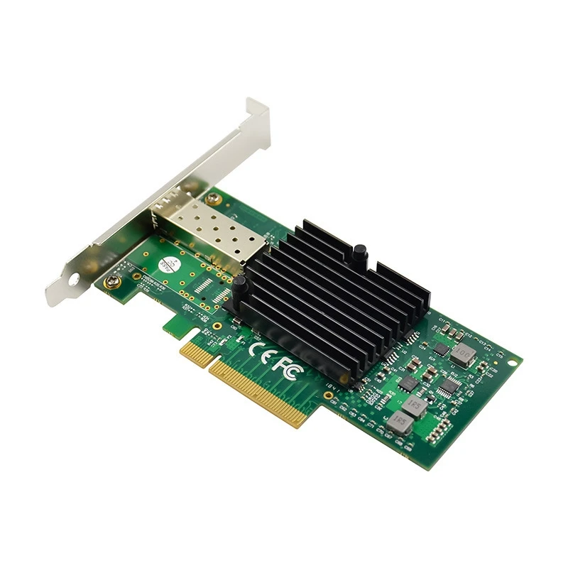 1 Piece Server Fiber Optic Network Card Single Optical Port Network Card 10G SFP+ 82599EN Chip PCIE X4
1 Piece Server Fiber Optic Network Card Single Optical Port Network Card 10G SFP+ 82599EN Chip PCIE X4