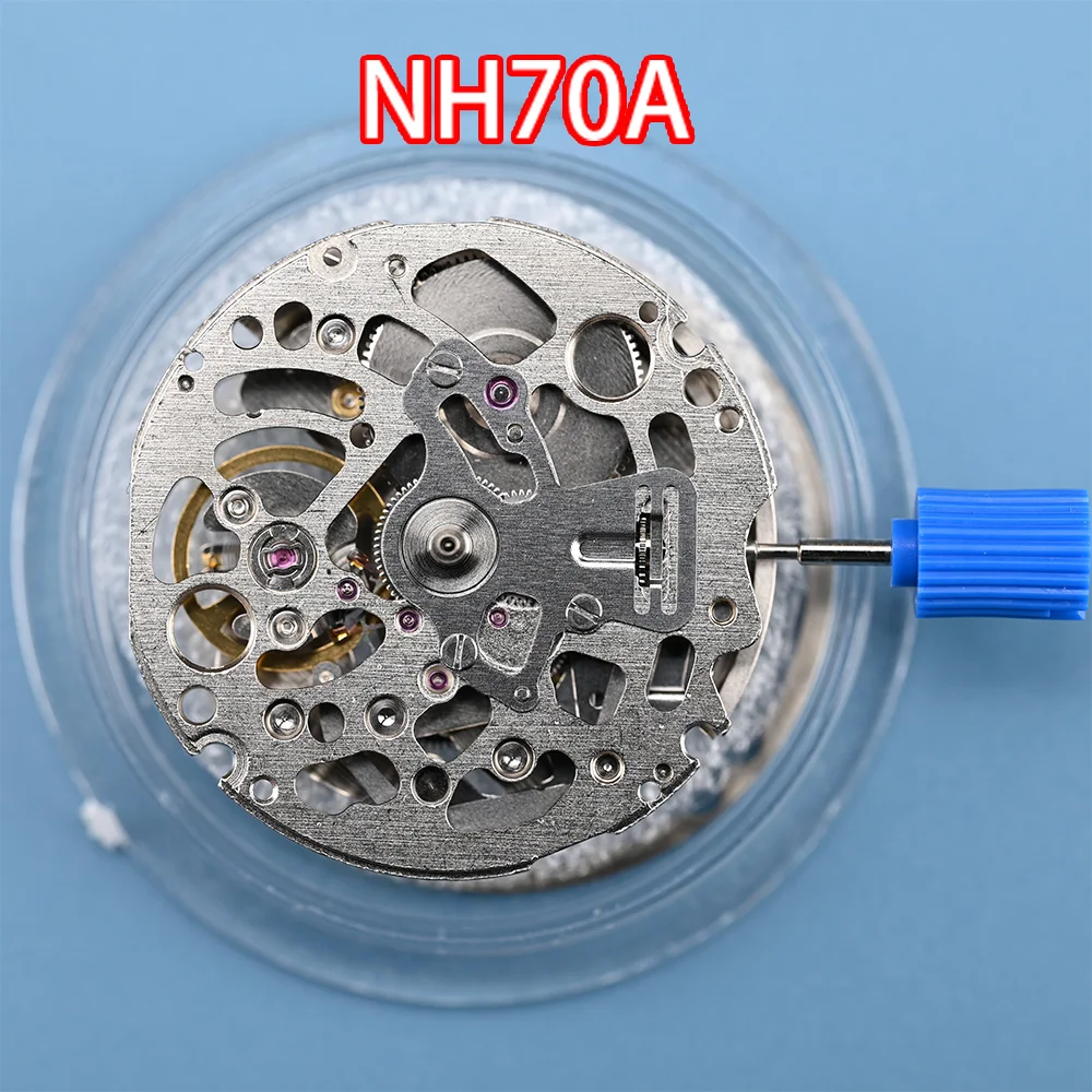 

NH70 Movement Japan Original Mechanical Automatic Skeleton for Watchmaker Replacement Self-winding Watch Replacement Parts
