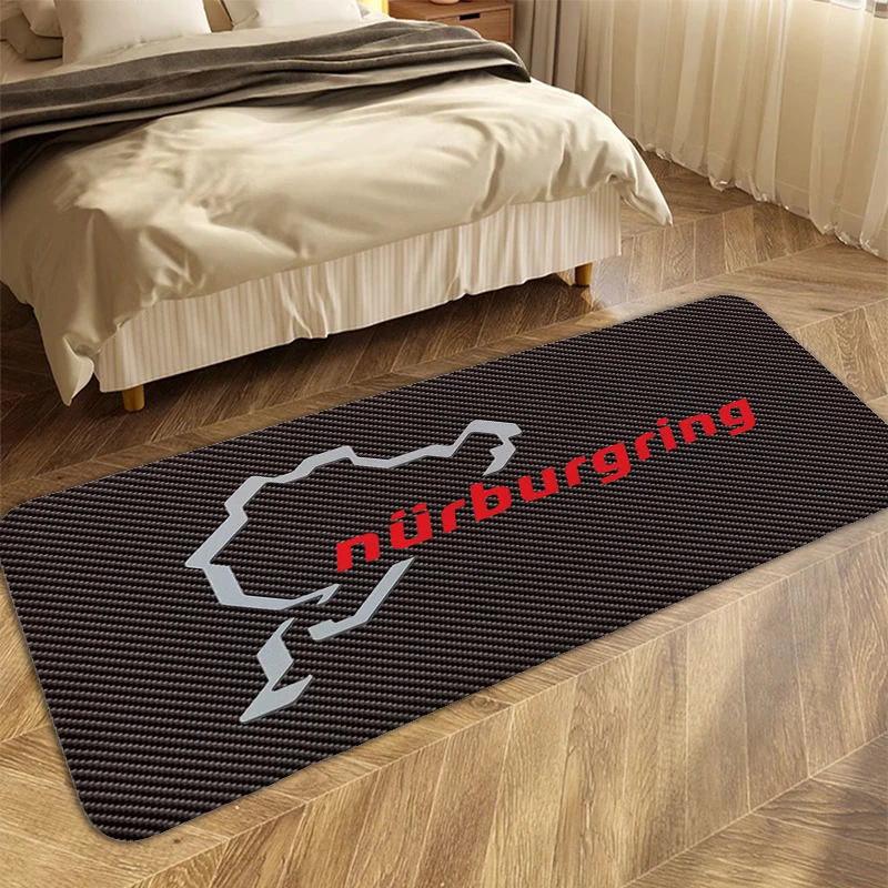 Коврики для спальных комнат N-Nurburgring, внутренний входной коврик, домашний декор, моющаяся Нескользящая кухня 
Коврики для спальных комнат N-Nurburgring, внутренний входной коврик, домашний декор, моющаяся Нескользящая кухня