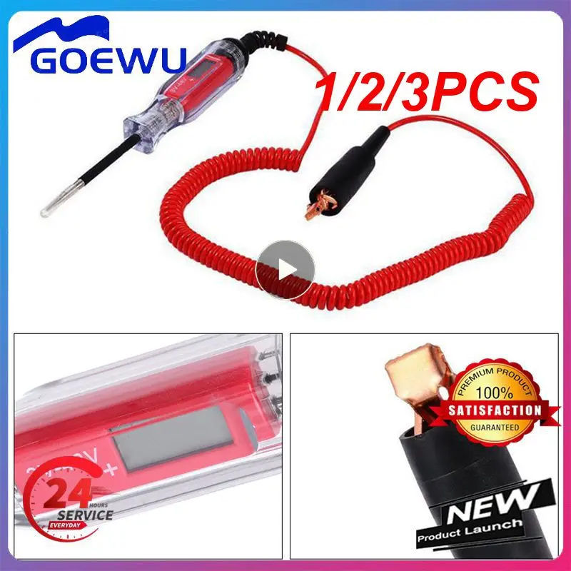 1/2/3PCS High Quality Auto Circuit Tester Truck Voltage Tester Circuit DC 6V 12V 24V Auto Circuit Tester Auto Diagnostic Probe
1/2/3PCS High Quality Auto Circuit Tester Truck Voltage Tester Circuit DC 6V 12V 24V Auto Circuit Tester Auto Diagnostic Probe