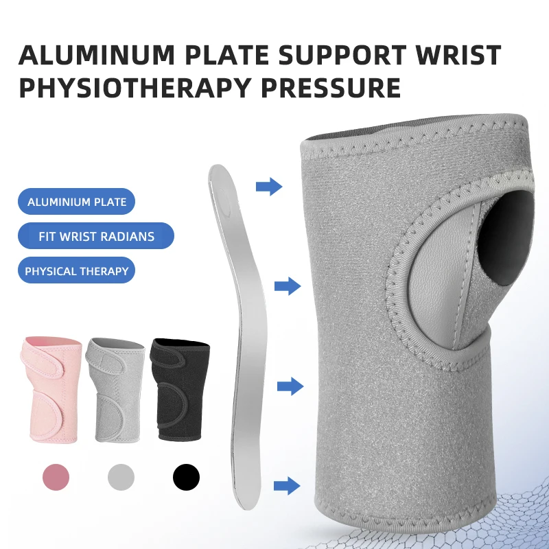 

New wrist guard, tendon sheath protection, fixed wrist strap, breathable, adjustable, anti-sprain, steel plate wrist guard