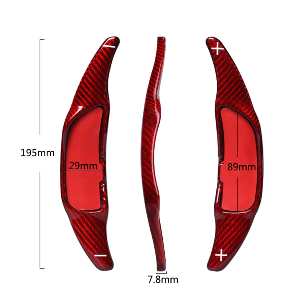 2pcs/Pair Red Carbon Steering Wheel Shift Gear Paddle For Benz AMG A45 C63 E63 S65 CLA45 CLS63
2pcs/Pair Red Carbon Steering Wheel Shift Gear Paddle For Benz AMG A45 C63 E63 S65 CLA45 CLS63