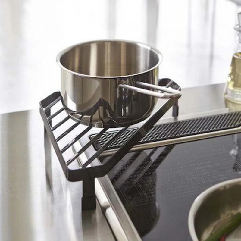 Triangular Shelf Iron Kitchen Countertop Corner Anti-scalding Pot Rack Corner Living Room Dining Table Heat Insulation Frame
Triangular Shelf Iron Kitchen Countertop Corner Anti-scalding Pot Rack Corner Living Room Dining Table Heat Insulation Frame