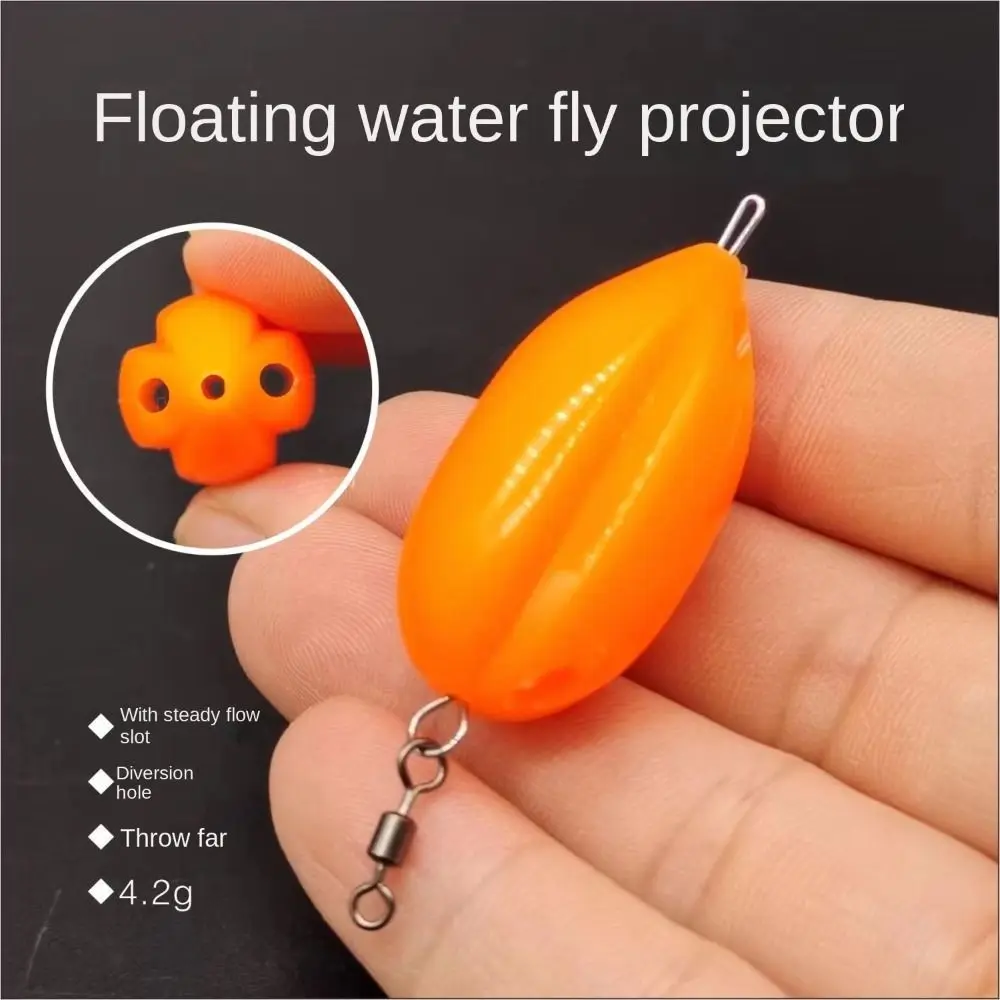10pcs Fly Fishing Lures Long Cast Assistor with Steady Flow Tank Guide Hole Floating Glow Artificial Flies Lures Shot Assistant
10pcs Fly Fishing Lures Long Cast Assistor with Steady Flow Tank Guide Hole Floating Glow Artificial Flies Lures Shot Assistant