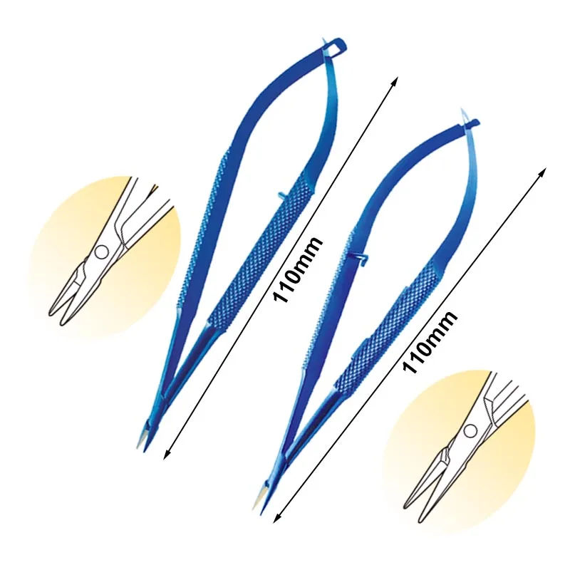 Ophthalmic Needle Holder Flat Handle Titanium Alloy Eyelid Tool Ophthalmic Instrument 
Ophthalmic Needle Holder Flat Handle Titanium Alloy Eyelid Tool Ophthalmic Instrument