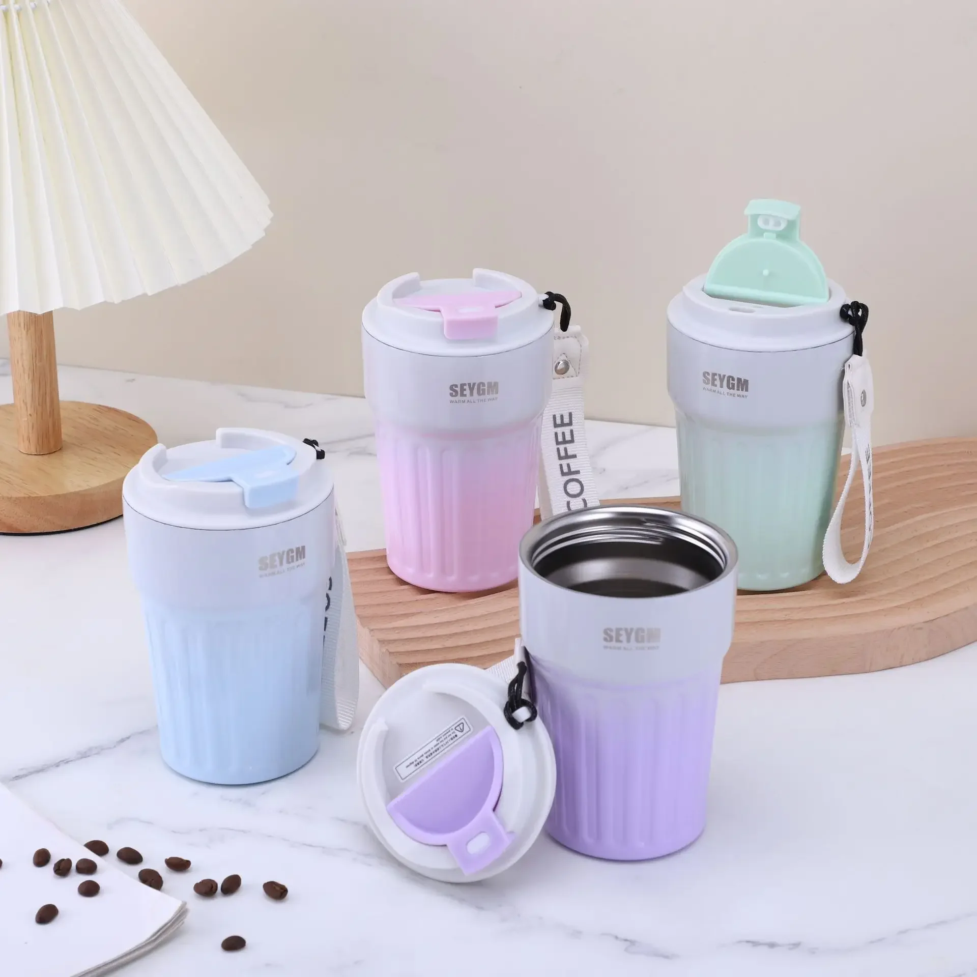 12oz Thermo Cafe Car Thermos Mug for Tea Water Coffee Leak_Proof Travel Thermo Cup Coffee Mug Double Stainless Steel Hydro Flask
12oz Thermo Cafe Car Thermos Mug for Tea Water Coffee Leak_Proof Travel Thermo Cup Coffee Mug Double Stainless Steel Hydro Flask