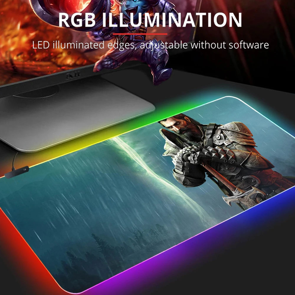 Коврик для мыши dragon age, RGB, 400x900, игровой коврик для компьютерной мыши
Коврик для мыши dragon age, RGB, 400x900, игровой коврик для компьютерной мыши