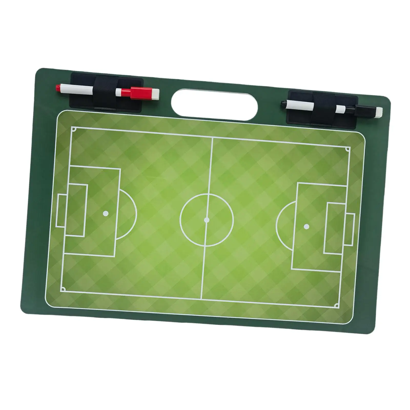 

Football Coaching Board Trainer Aid Marker Pen Marker Board Coaches Clipboard Soccer for Practice Coach Strategy Plan Training