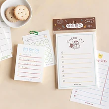 50/100 Sheets Memo Pads Cute Planner Notepad Ins To Do List Weekly Notes Schedule for Daily Students Stationery School Supplies
50/100 Sheets Memo Pads Cute Planner Notepad Ins To Do List Weekly Notes Schedule for Daily Students Stationery School Supplies