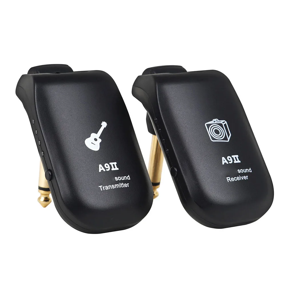 Wireless Guitar System Transmitter Universal Plug 11x4.5x1.5cm 6.35mm Bass Black Builtin Electric Guitar Durable
Wireless Guitar System Transmitter Universal Plug 11x4.5x1.5cm 6.35mm Bass Black Builtin Electric Guitar Durable