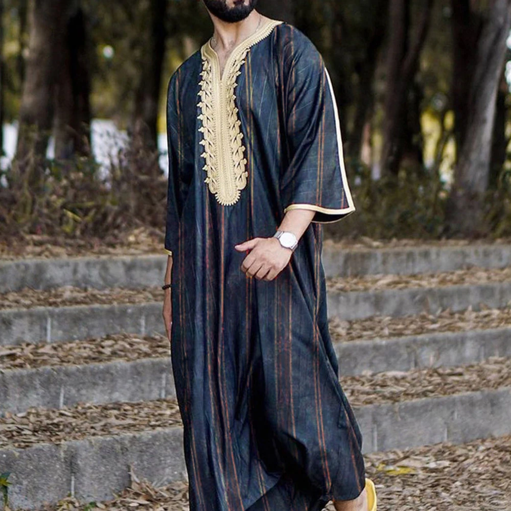 Islam Muslim Men Clothing Jubba Thobe Abaya Homme Musulman Caftan Islamic Robes Saudi Arabia Pakistan Fashion Dress Man Gift
Islam Muslim Men Clothing Jubba Thobe Abaya Homme Musulman Caftan Islamic Robes Saudi Arabia Pakistan Fashion Dress Man Gift