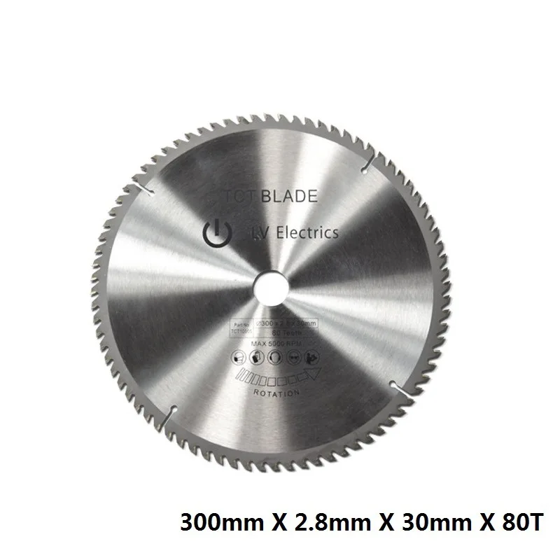 300mm 80 Teeth Carbide Alloy Steel Circular Saw Blade Disc For Wood and Aluminum Metal Woodworking Rotary Tools
300mm 80 Teeth Carbide Alloy Steel Circular Saw Blade Disc For Wood and Aluminum Metal Woodworking Rotary Tools