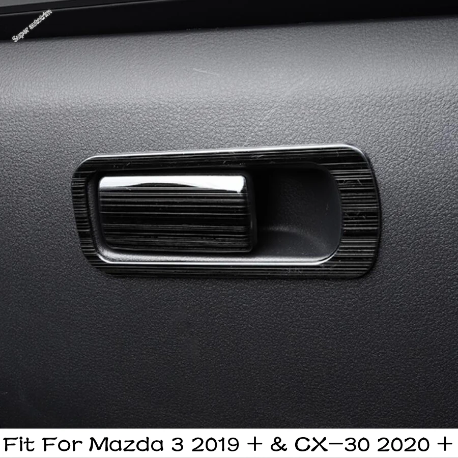Stainless Steel Interior Accessories Glove Box Door Handle Cover Bowl Trim 2PCS Fit For Mazda 3 2019 - 2023 & CX-30 2020 - 2023
Stainless Steel Interior Accessories Glove Box Door Handle Cover Bowl Trim 2PCS Fit For Mazda 3 2019 - 2023 & CX-30 2020 - 2023
