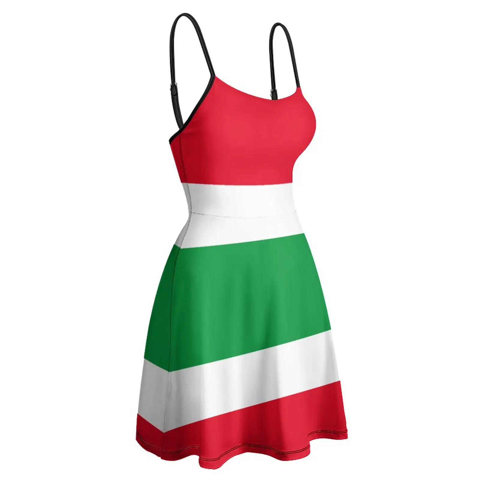 

Flag of North Rhine-Westphalia Women's Sling Dress Humor Graphic Dresses Casual Graphic Exotic Woman's Clothing Parties