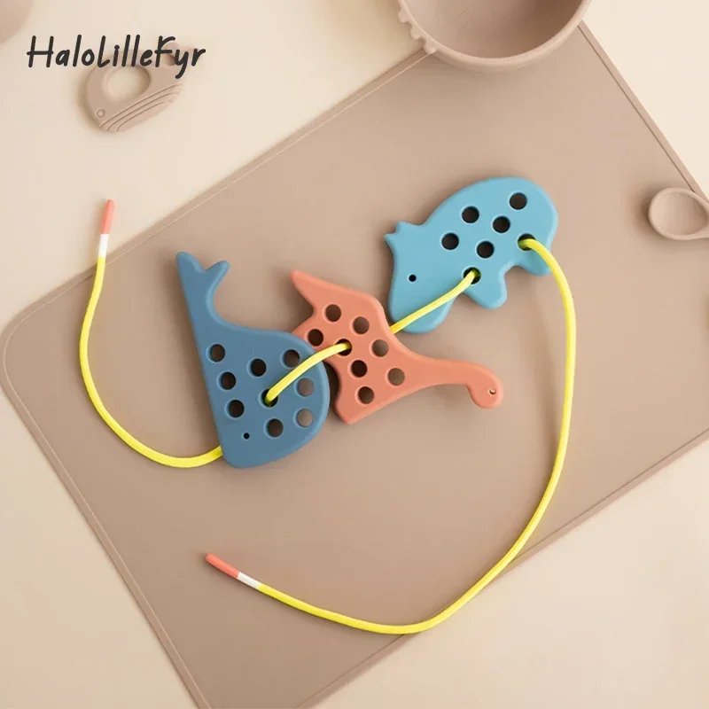 Food Grade Silicone Baby Pull String Dinosaur Teething Toy Cute Animals Infant Teether Toys BPA Free for Montessori Educational
Food Grade Silicone Baby Pull String Dinosaur Teething Toy Cute Animals Infant Teether Toys BPA Free for Montessori Educational