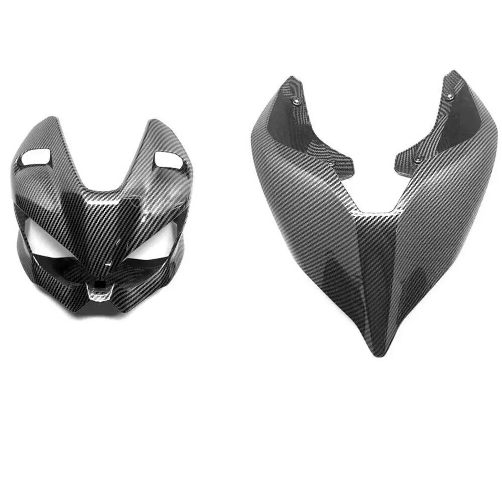 Hydro Dipped Carbon Fiber Finish Front Headlight Fairing Rear Tail Cover For Ducati Streetfighter V4
Hydro Dipped Carbon Fiber Finish Front Headlight Fairing Rear Tail Cover For Ducati Streetfighter V4